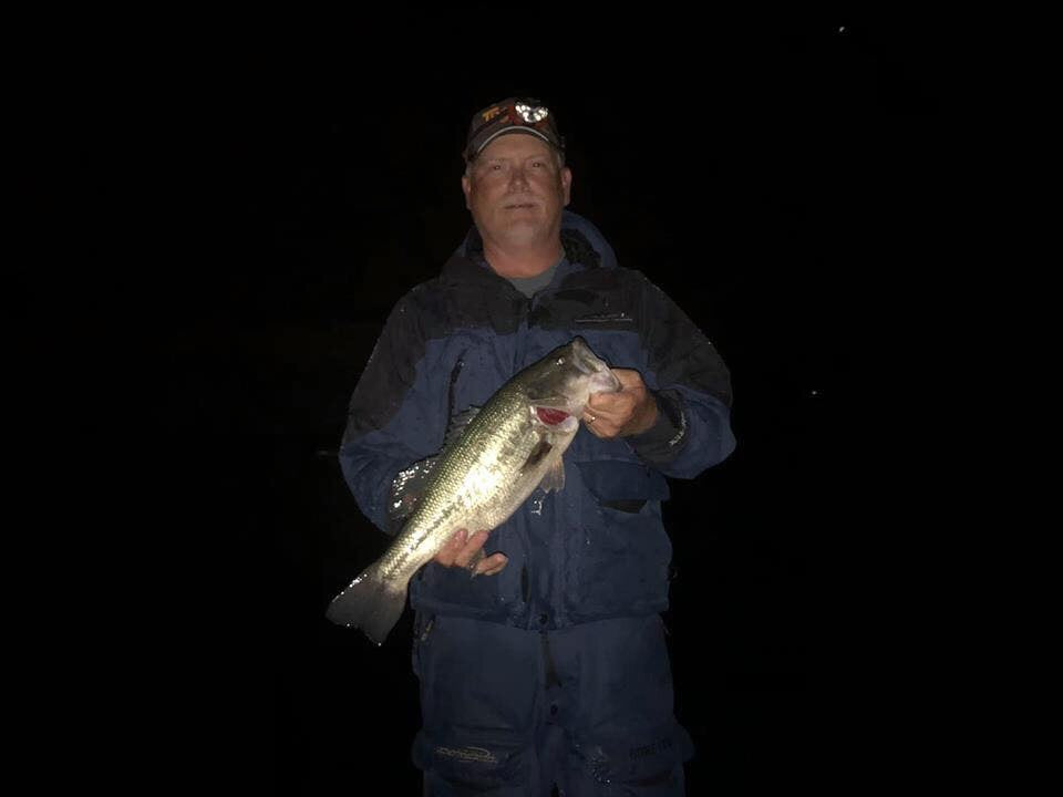 Night Time Spinnerbait Fishing
